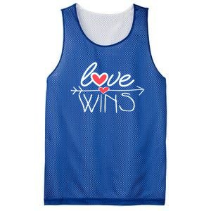 Love Wins Gift Surprise For Your Friend Cool Gift Mesh Reversible Basketball Jersey Tank