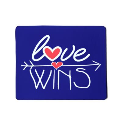 Love Wins Gift Surprise For Your Friend Cool Gift Mousepad