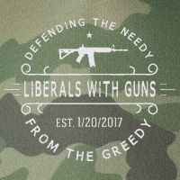 Liberals With Guns Legacy Tie Dye Trucker Hat