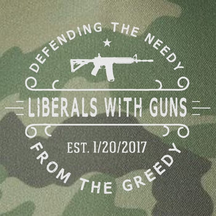Liberals With Guns Legacy Tie Dye Trucker Hat