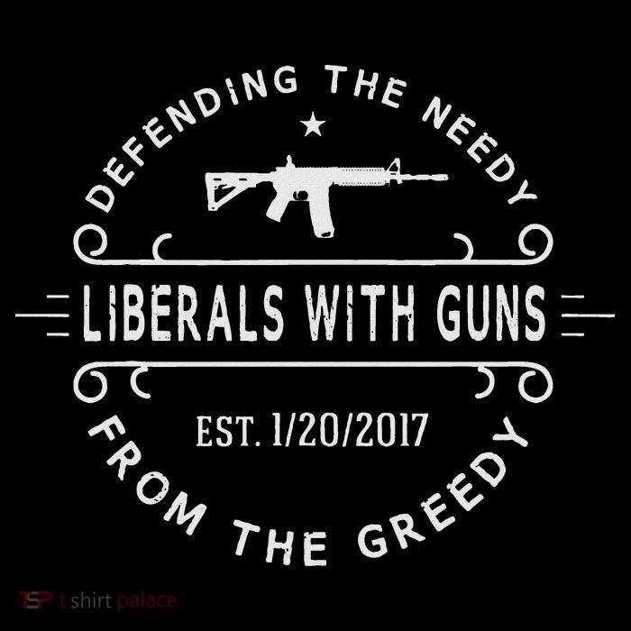 Liberals With Guns Sustainable Bucket Hat