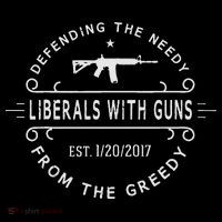 Liberals With Guns Womens T-Shirt