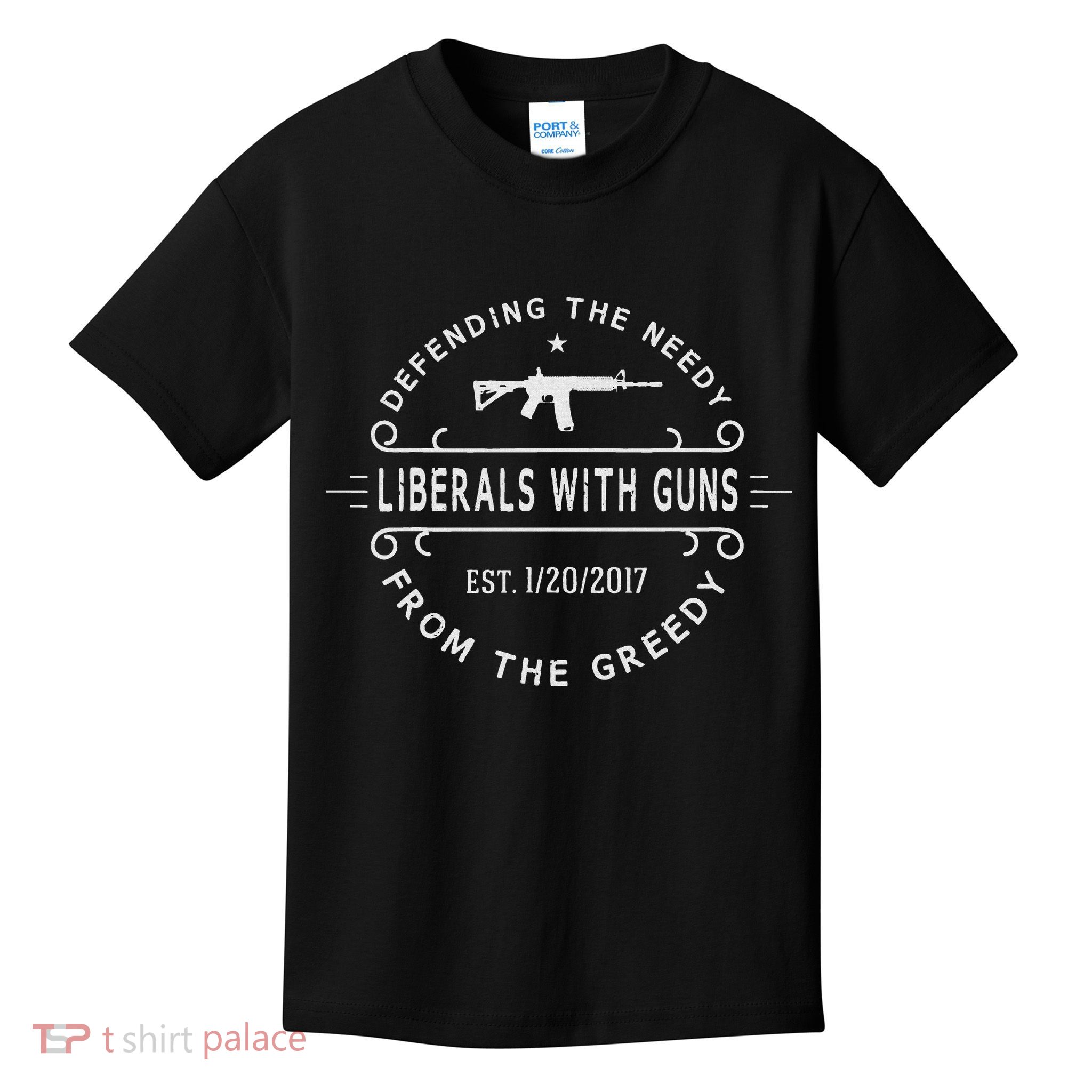 Liberals With Guns Kids T-Shirt