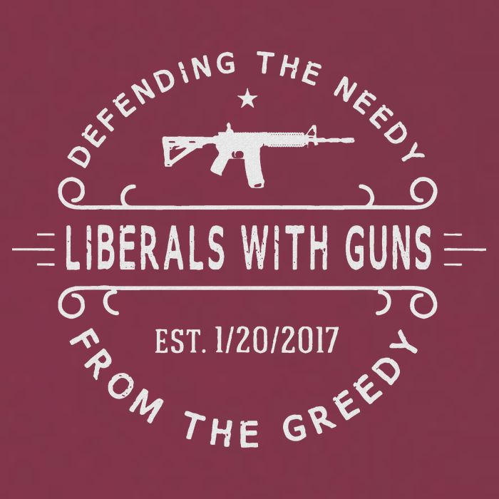 Liberals With Guns 16oz Travel Tumbler