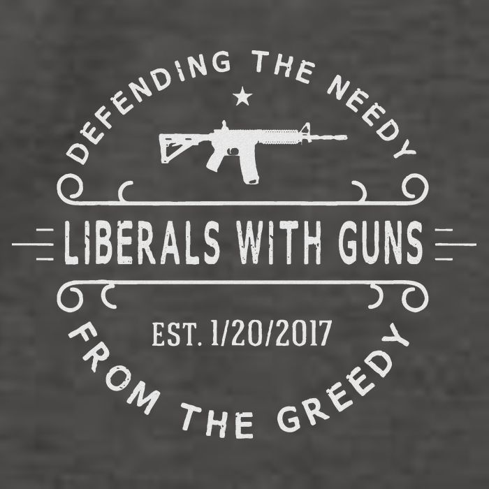 Liberals With Guns Vector Backpack