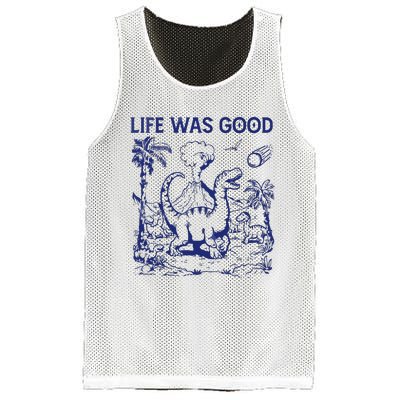 Life Was Good Mesh Reversible Basketball Jersey Tank