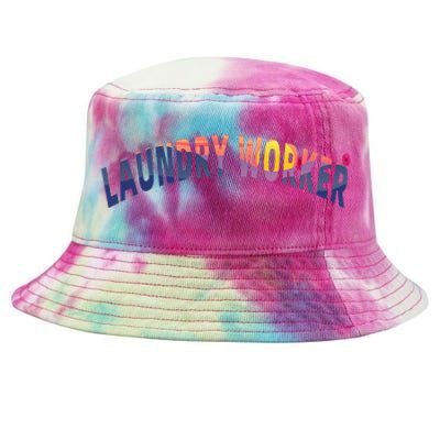 Laundry Worker Housekeeping Janitor Custodian Cleaner Team Tie-Dyed Bucket Hat