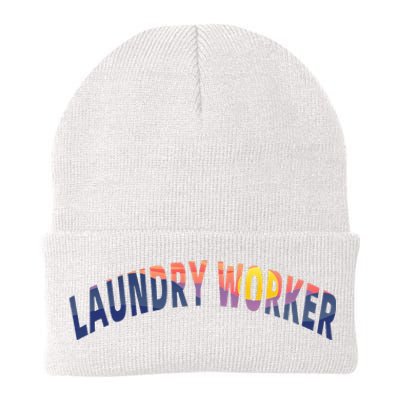 Laundry Worker Housekeeping Janitor Custodian Cleaner Team Knit Cap Winter Beanie