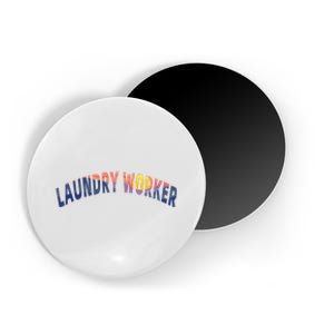 Laundry Worker Housekeeping Janitor Custodian Cleaner Team Magnet