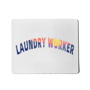 Laundry Worker Housekeeping Janitor Custodian Cleaner Team Mousepad