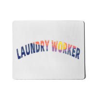 Laundry Worker Housekeeping Janitor Custodian Cleaner Team Mousepad