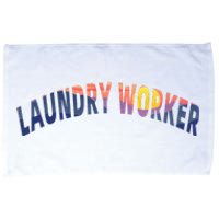 Laundry Worker Housekeeping Janitor Custodian Cleaner Team Microfiber Hand Towel