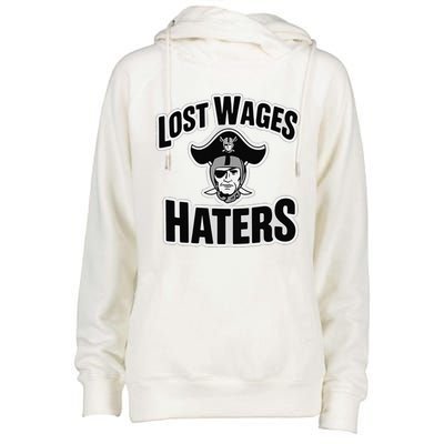 Lost Wages Haters Womens Funnel Neck Pullover Hood