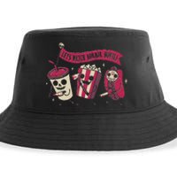 Lets Watch Horror Movies Funny Halloween Costume Sustainable Bucket Hat