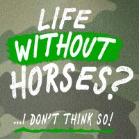 Life Without Horses? I Don't Think So Legacy Tie Dye Trucker Hat