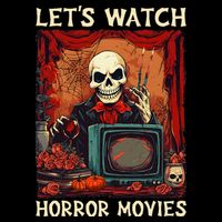 Lets Watch Horror Movies Gothic Halloween Skeleton Zip Tote Bag
