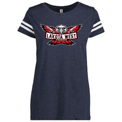 Lakota West High School Enza Ladies Jersey Football T-Shirt