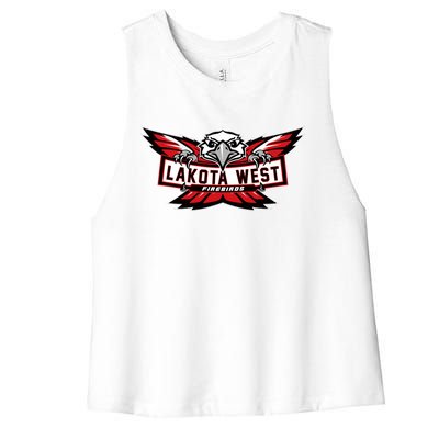 Lakota West High School Women's Racerback Cropped Tank