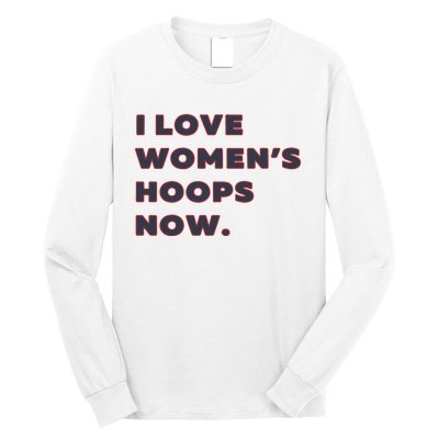 Love Women Hoops Storrs Ct Long Sleeve Shirt