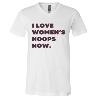 Love Women Hoops Storrs Ct V-Neck T-Shirt