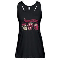 Let's Watch Horror Movies Funny Halloween Costume Ladies Essential Flowy Tank