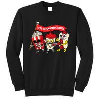 Lets Watch Horror Movies Funny Halloween Costume Spooky Sweatshirt