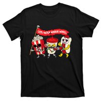 Lets Watch Horror Movies Funny Halloween Costume Spooky T-Shirt