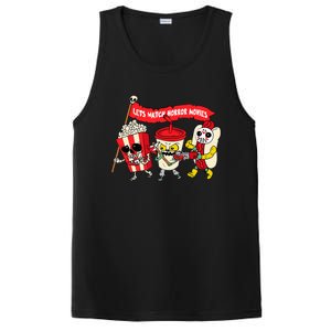 Lets Watch Horror Movies Funny Halloween Costume Spooky PosiCharge Competitor Tank