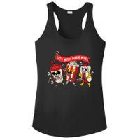 Lets Watch Horror Movies Halloween Funny Ghost Skeleton Ladies PosiCharge Competitor Racerback Tank