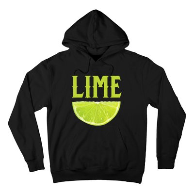 Lime Wedge Halloween Group Matching Costume DIY Last Minute Hoodie