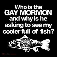 Limted Who Is The Gay Mormon And Why Is He Asking To See My Cooler Full Of Fish Stripe Pom Pom Beanie
