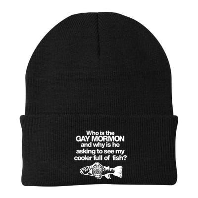 Limted Who Is The Gay Mormon And Why Is He Asking To See My Cooler Full Of Fish Beanie