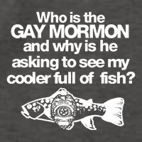 Limted Who Is The Gay Mormon And Why Is He Asking To See My Cooler Full Of Fish Vector Backpack