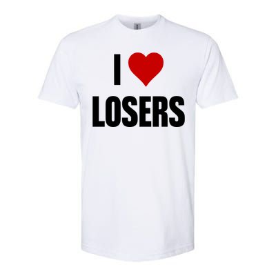 Linabob Wearing I Love Losers Softstyle® CVC T-Shirt