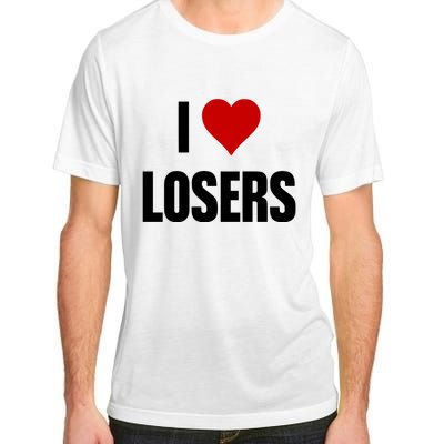 Linabob Wearing I Love Losers Adult ChromaSoft Performance T-Shirt