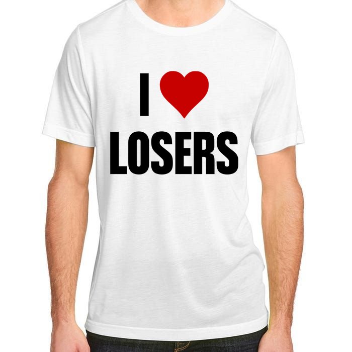 Linabob Wearing I Love Losers Adult ChromaSoft Performance T-Shirt