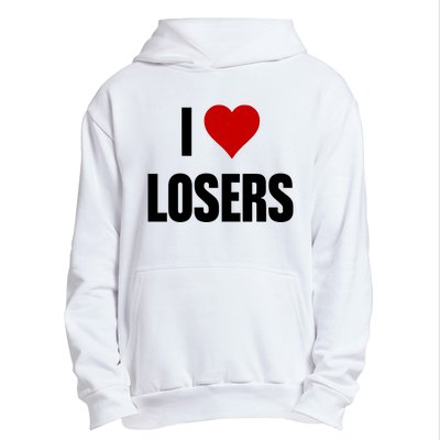 Linabob Wearing I Love Losers Urban Pullover Hoodie