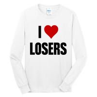 Linabob Wearing I Love Losers Tall Long Sleeve T-Shirt