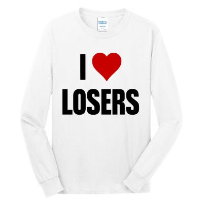 Linabob Wearing I Love Losers Tall Long Sleeve T-Shirt