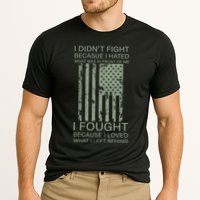 Fight For Your Loved Ones Veteran Cooling Performance Crew T-Shirt