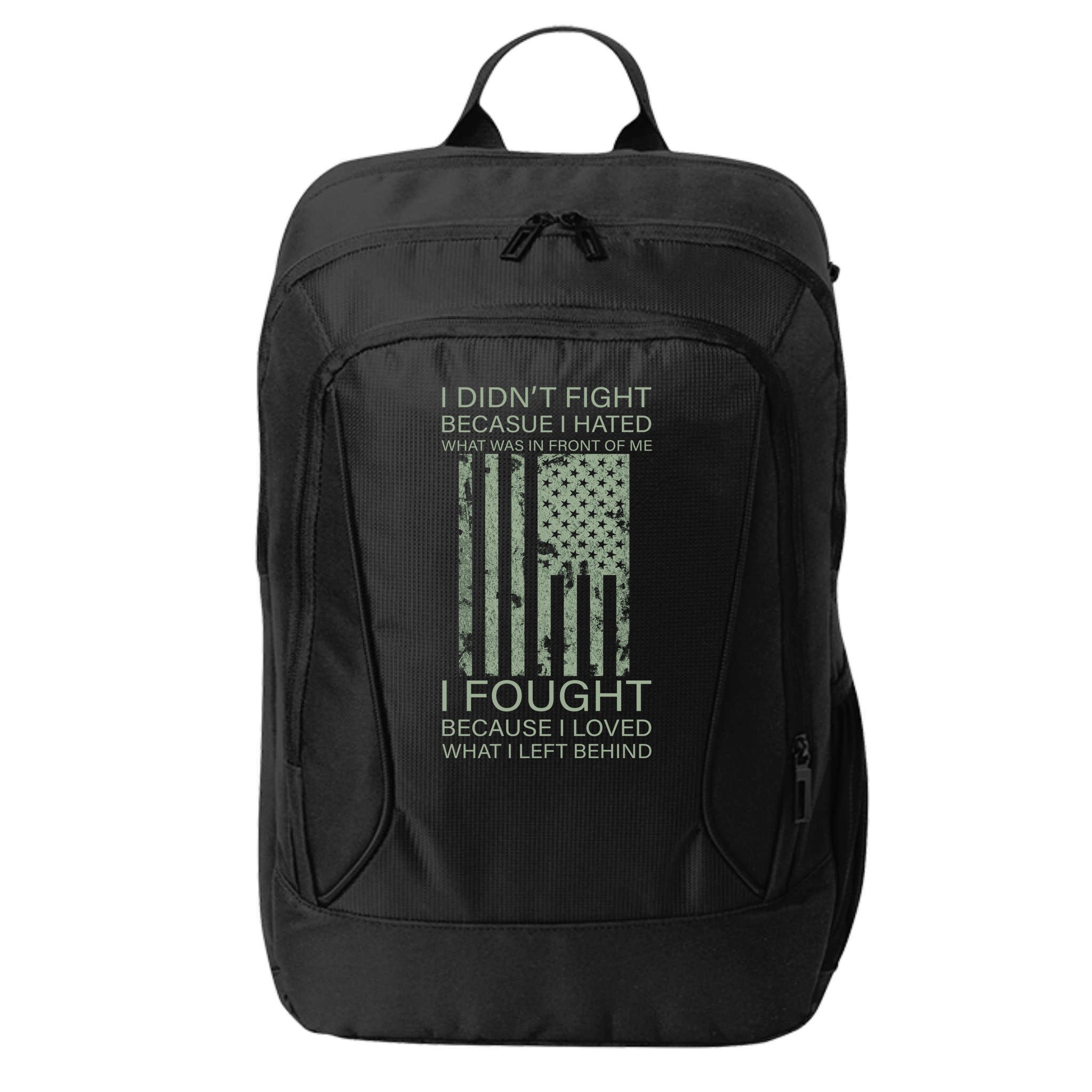 Fight For Your Loved Ones Veteran City Backpack