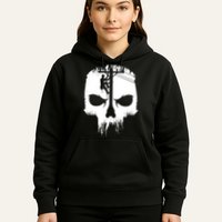 Lineman Worker Journeyman Skull Line Man Patriotic Labor Day Hoodie