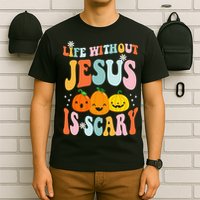 Life Without Jesus is Scary Fall Christian Halloween Jesus T-Shirt