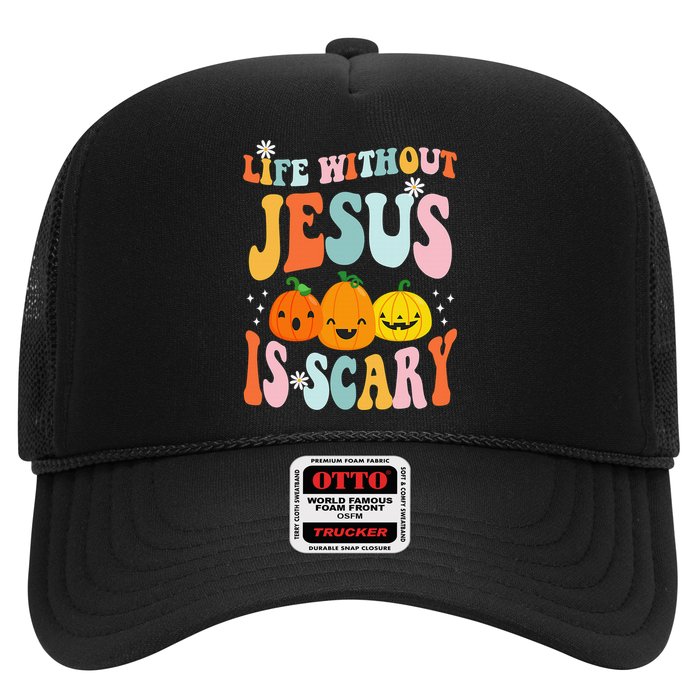 Life Without Jesus is Scary Fall Christian Halloween Jesus Hat