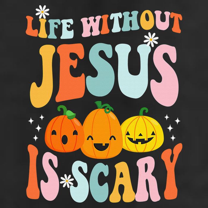 Life Without Jesus is Scary Fall Christian Halloween Jesus Hat