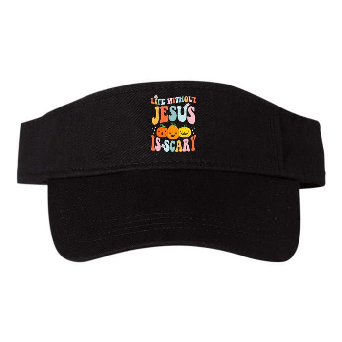 Life Without Jesus is Scary Fall Christian Halloween Jesus Visor