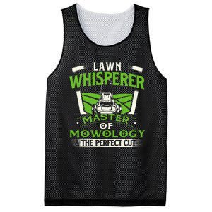 Lawn Whisperer Landscaper Landscaping Gardening Lawnmower Mesh Reversible Basketball Jersey Tank