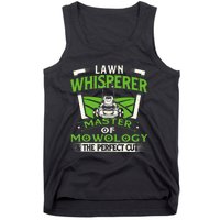 Lawn Whisperer Landscaper Landscaping Gardening Lawnmower Tank Top