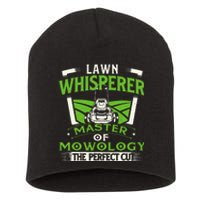 Lawn Whisperer Landscaper Landscaping Gardening Lawnmower Short Acrylic Beanie