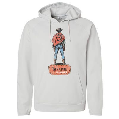 Laramie Wyoming Performance Fleece Hoodie